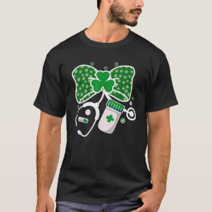 Camiseta Rua Patrick Day Enfermeira Arco de Coquetes Esteto