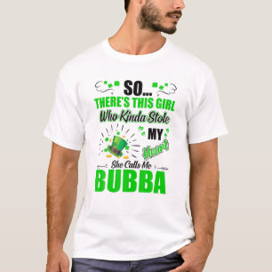 Camiseta Rua Patrick Day Que Meio Que Roubou Meu Coração