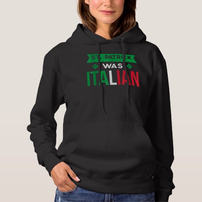 Camiseta Rua Patrick Era Bandeira Italiana (Frente)