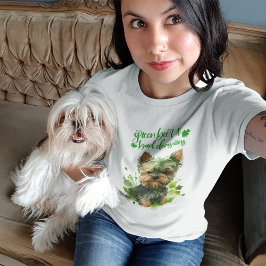 Camiseta Rua Patrick Fun Yorkie Green Beer e más decisões