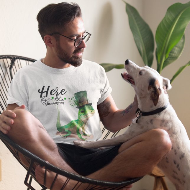 Camiseta Rua Patrick Lizard aqui para os Shenanigans (Criador carregado)