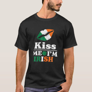 Camiseta Rua. Patrick me beija. Sou o Irlandês Engraçado Sã