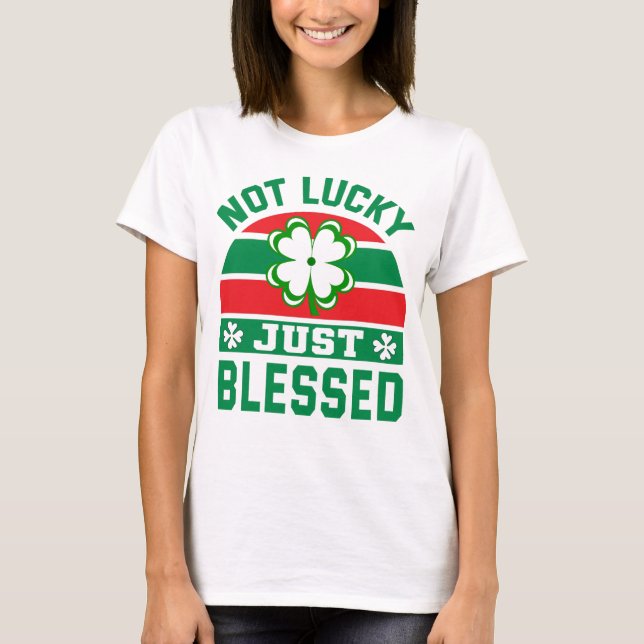 Camiseta Rua Patrick presentes engraçados não sorte só aben (Frente)