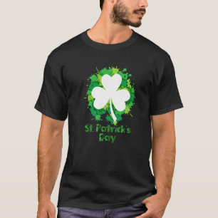 Camiseta Rua Patrick S Day Clover Green Ireland Clover