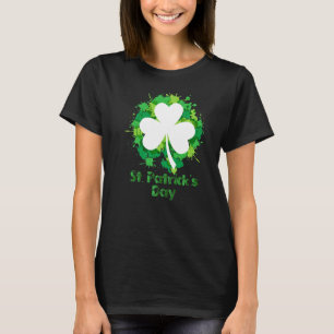 Camiseta Rua Patrick S Day Clover Green Ireland Clover
