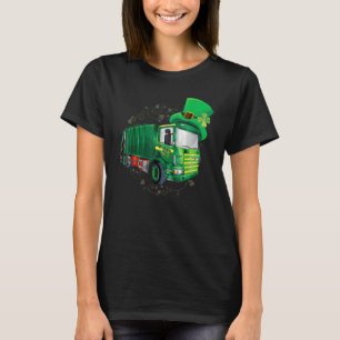 Camiseta Rua Patrick S Day Green Garbage Boy