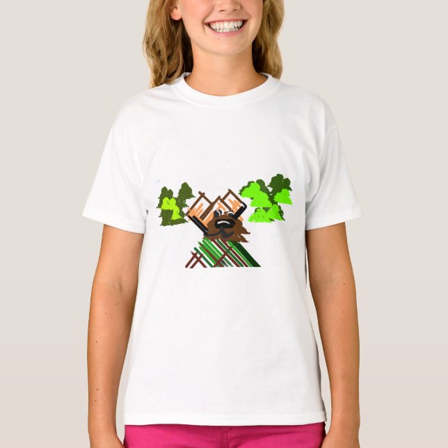 Camiseta rua Patrick terrier (Frente)