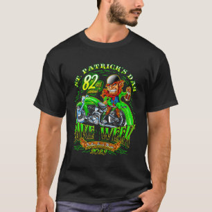 Camiseta Rua Patrick’S Day Bike Week Daytona Beach Florid
