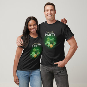 Camiseta Rua. Patricks Day Lucky Irish - Engraçado Lucky Ir