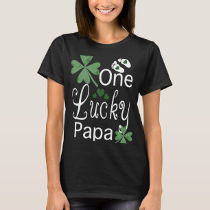 Camiseta Rua Patricku2019s dia um novo papai de papa sortud