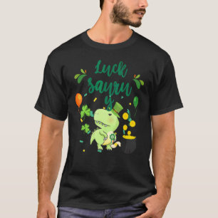 Camiseta Rua Patricku2019s Rex Lucky Saurus Rua Dinosaur