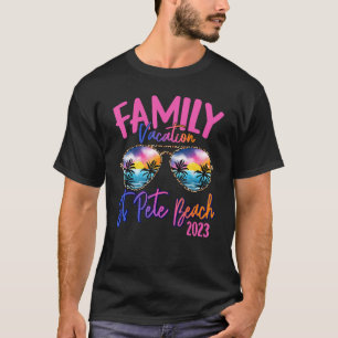Camiseta Rua Pete Beach Flórida 2023 Família Temática de Óc