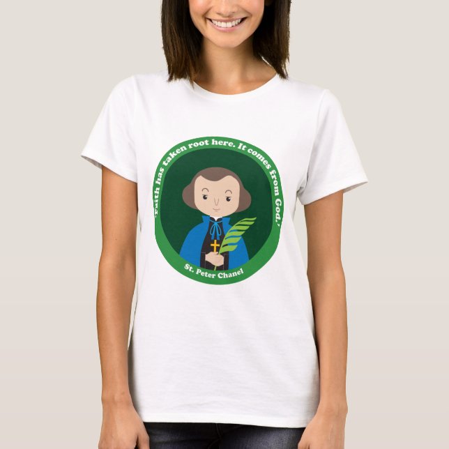 Camiseta Rua. Peter Chanel (Frente)