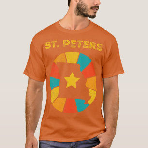 Camiseta Rua Peters Missouri Vintage aflita Souvenir