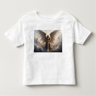 Camiseta Rua poderosa Michael, o Arcanjo Toddler Tee