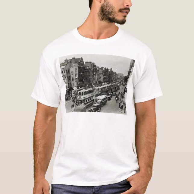 Camiseta Rua principal de Whitechapel, Londres, c.1930 (Frente)