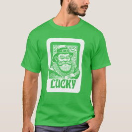 Camiseta Rua rabugenta, Leprechaun do Dia de Patrick