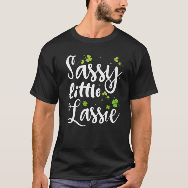 Camiseta Rua Sassy Little Lassie. (Frente)