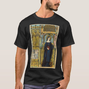 Camiseta Rua Scholastica Benedictin Santos católicos Benedi