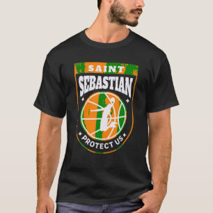 Camiseta Rua Sebastian Basball Dunk Patron Santo Esportivo
