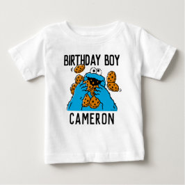 Camiseta Rua Sésamo | 1º Aniversário do Cookie Monster