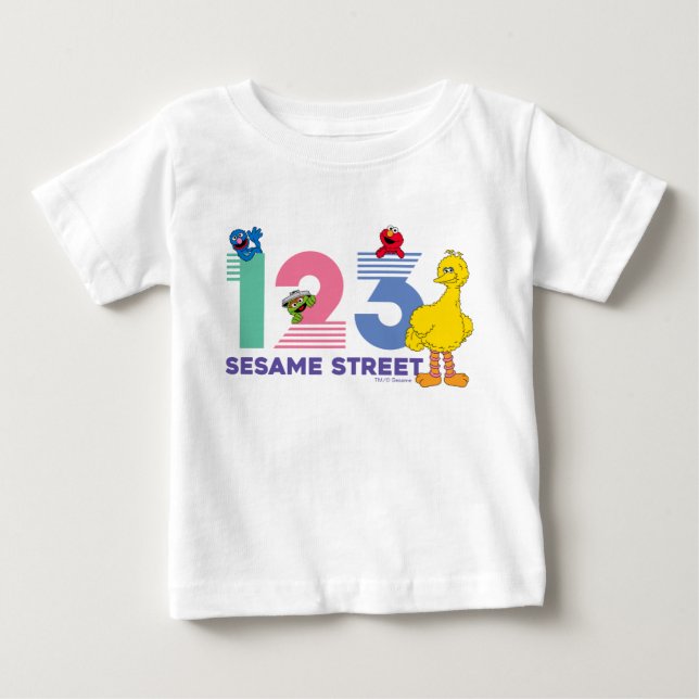 Camiseta Rua Sésamo 123 (Frente)