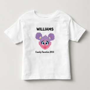 Camiseta Rua Sésamo   Abby Cadabby Férias Familiares