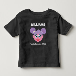 Camiseta Rua Sésamo Abby Cadabby Férias Familiares
