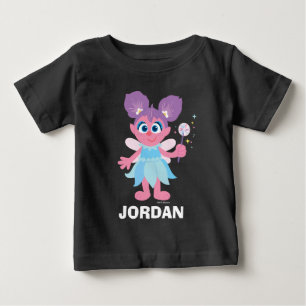 Camiseta Rua Sésamo Abby Cadabby Personalizada