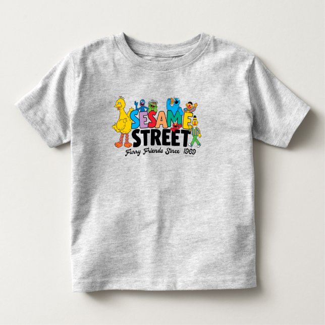 Camiseta Rua Sésamo | Amigos De Furto Desde 1969 (Frente)