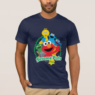 Camiseta Rua Sésamo   Amigos De Sésamo Desde 1969