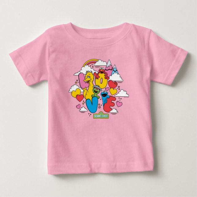 Camiseta Rua Sésamo | Amor (Frente)