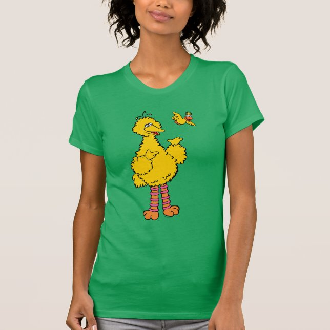 Camiseta Rua Sésamo | Ave Grande e Ave Pequena (Frente)