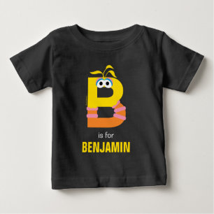 Camiseta Rua Sésamo   B é para o Big Bird
