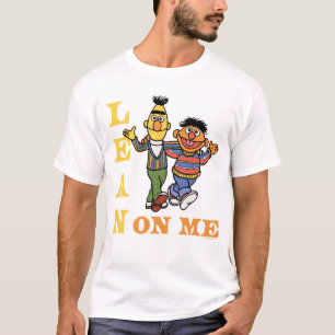 Camiseta Rua Sésamo Bert & Ernie Lean on Me