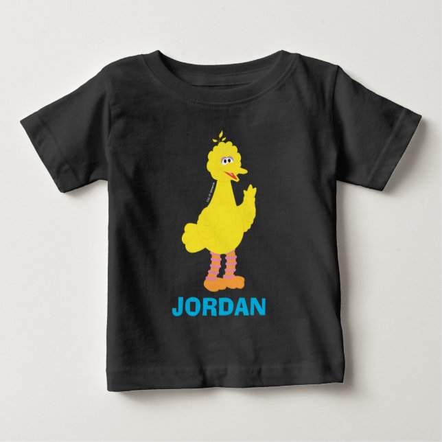 Camiseta Rua Sésamo | Big Bird Personalizado (Frente)