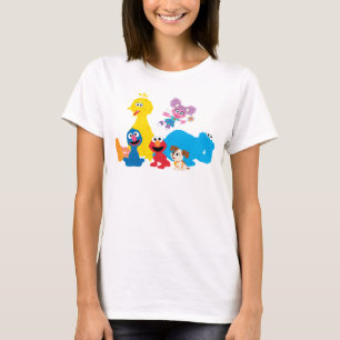 Camiseta Rua Sésamo Colores de Sésamo Street