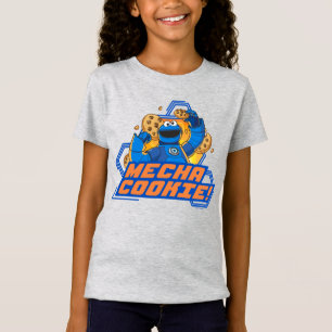 Camiseta Rua Sésamo   Cookie Monster Mecha Cookie!