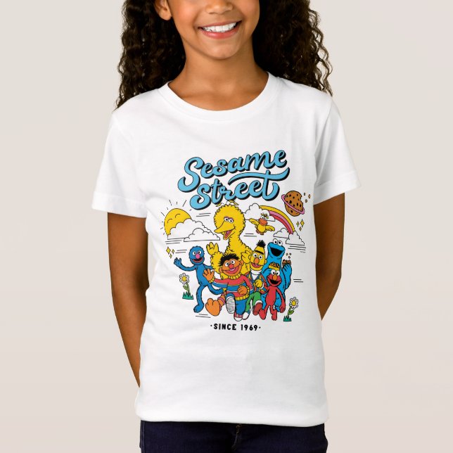 Camiseta Rua Sésamo | Desde 1969 (Frente)