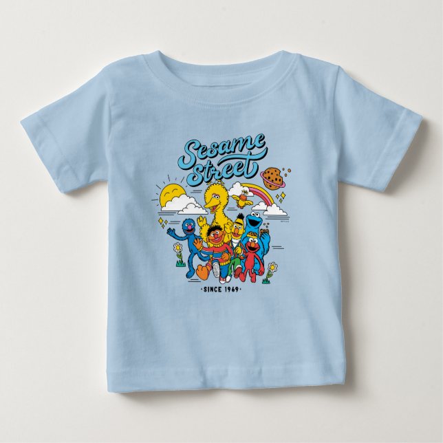 Camiseta Rua Sésamo | Desde 1969 (Frente)