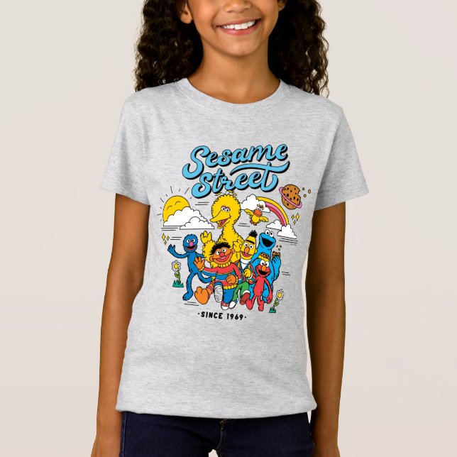Camiseta Rua Sésamo | Desde 1969 (Frente)