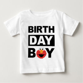 Camiseta Rua Sésamo | Elmo Birthday Boy
