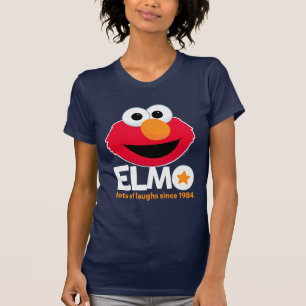Camiseta Rua Sésamo   Elmo Muitas filhas desde 1984
