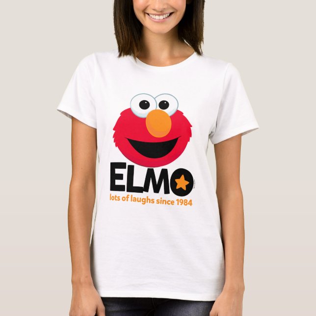 Camiseta Rua Sésamo | Elmo Muitas filhas desde 1984 (Frente)
