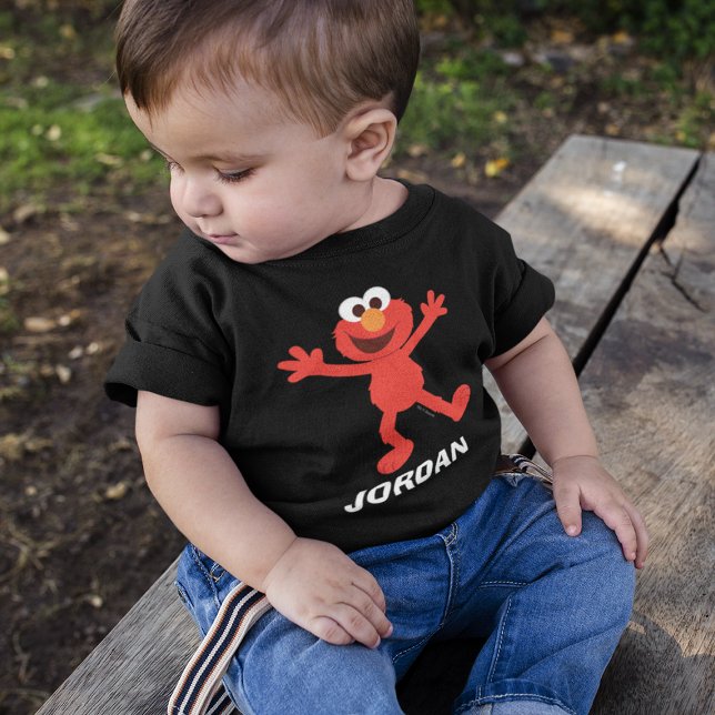 Camiseta Rua Sésamo | Elmo Personalizado (Criador carregado)