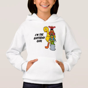 Camiseta Rua Sésamo Eu sou a garota de aniversário