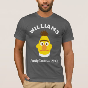 Camiseta Rua Sésamo Férias Familiares Bert