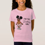 Camiseta Rua Sésamo | Gabrielle Birthday Girl<br><div class="desc">Esta design da Rua Sésamo bonita mostra Gabrielle.</div>