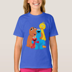 Camiseta Rua Sésamo Grupo Hug