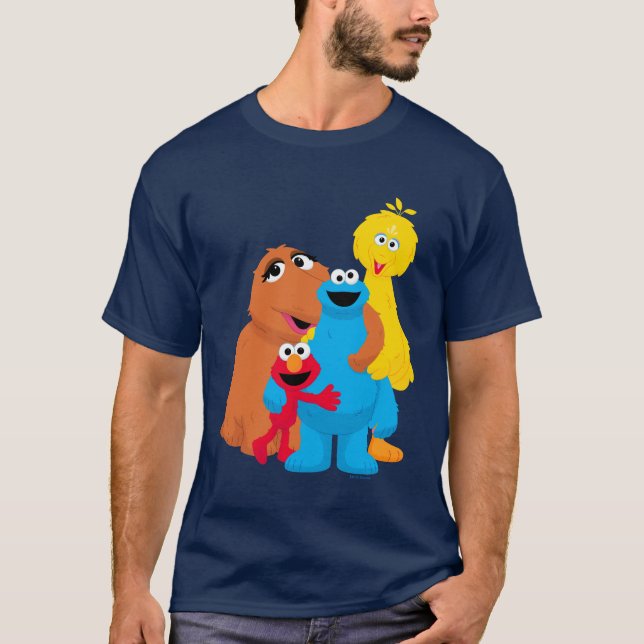 Camiseta Rua Sésamo | Grupo Hug (Frente)